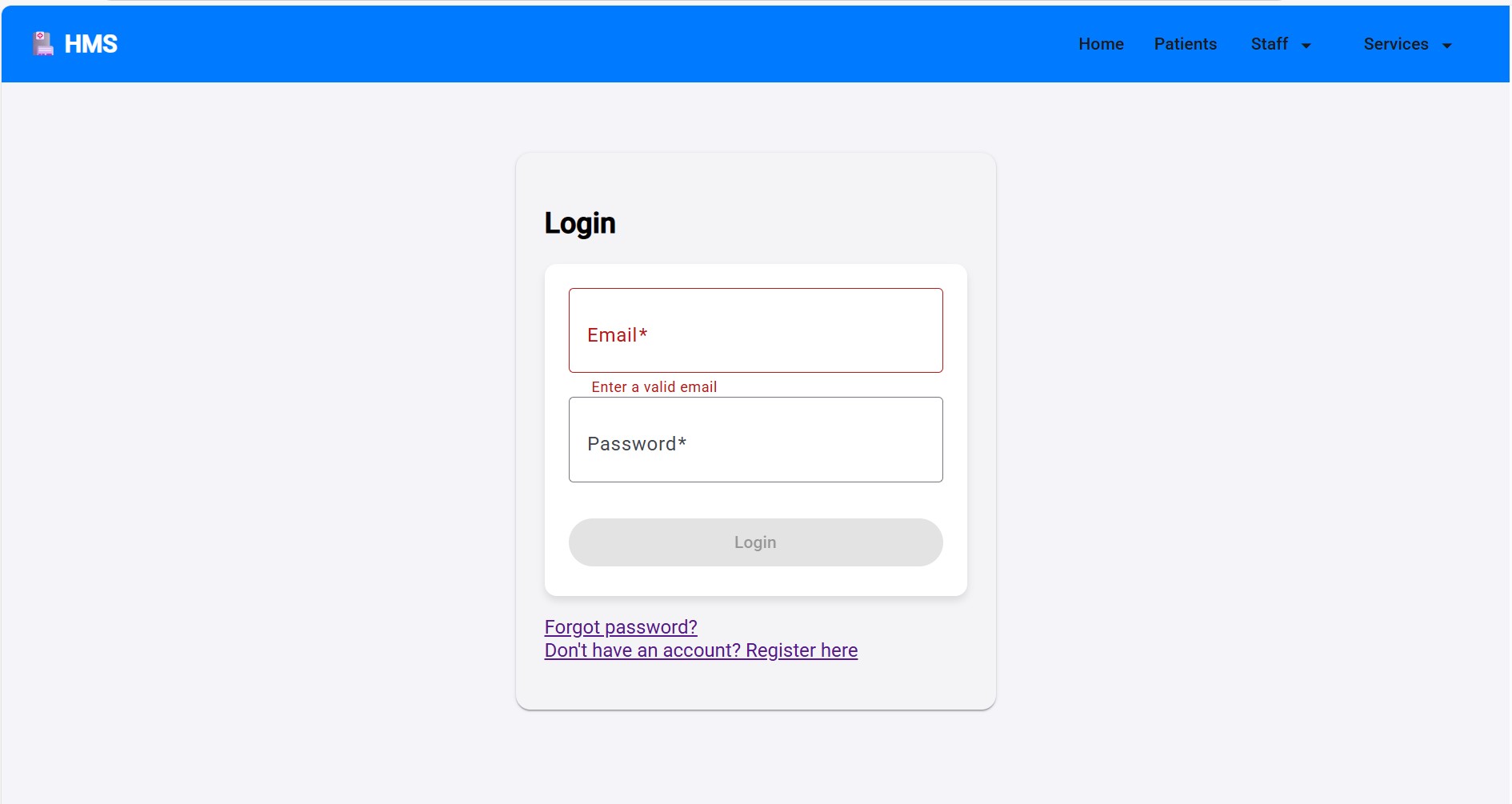 Login