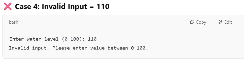 Invalid case